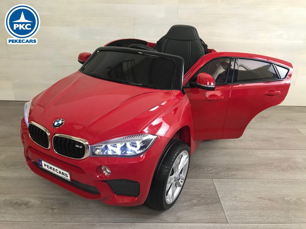 BMW X6M 12V 2.4G Rojo metalizado 2