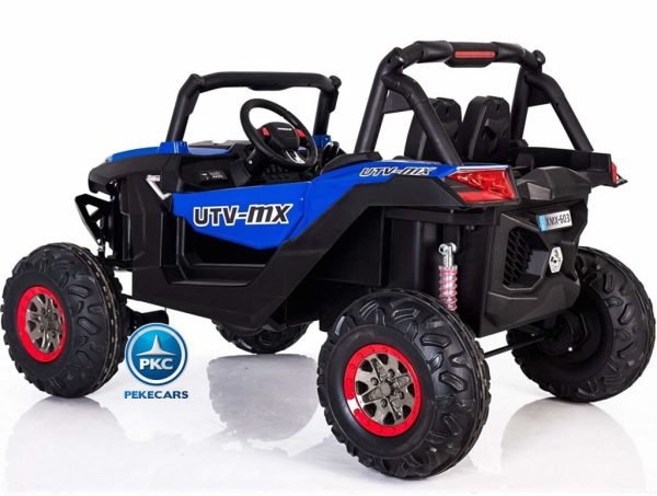 Todoterreno Buggy UTV 4x4 MP4 12V 2 Plazas Azul 7