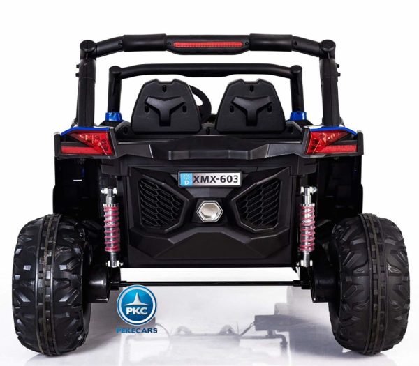 Todoterreno Buggy UTV 4x4 MP4 12V 2 Plazas Azul 8