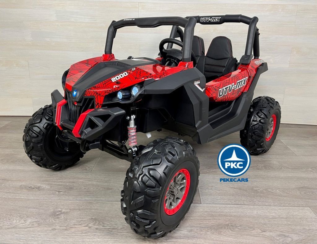 Todoterreno Buggy UTV 4x4 MP4 12V 2 Plazas Rojo Spider 2 Todoterreno Buggy UTV 4x4 MP4 12V 2 Plazas Rojo Spider 2