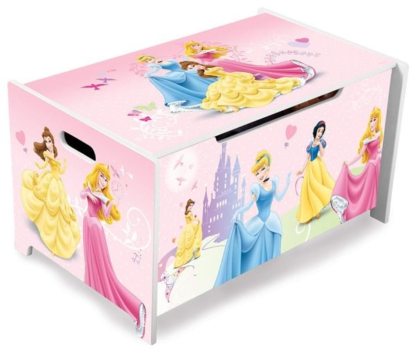Caja de madera para Juguetes Princesas Disney 3