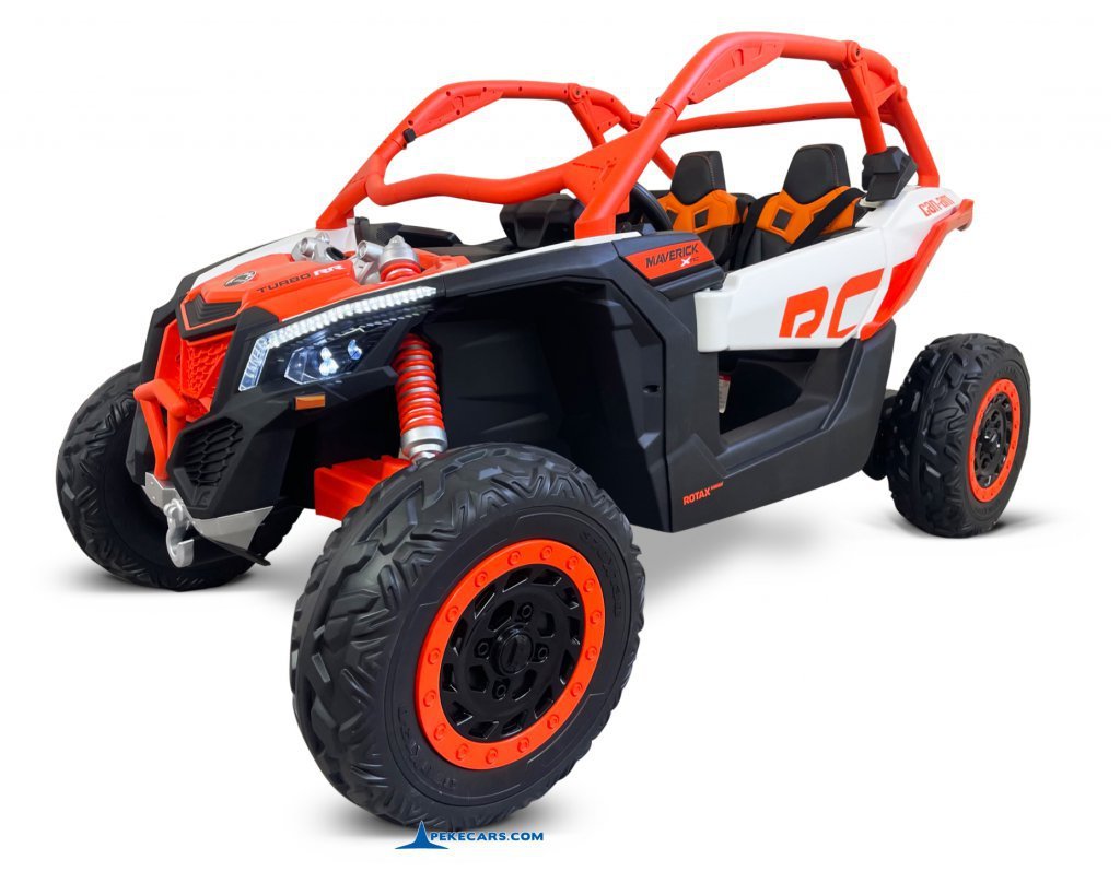 CAN-AM Maverick Buggy Naranja 24V Pantalla MP4 2