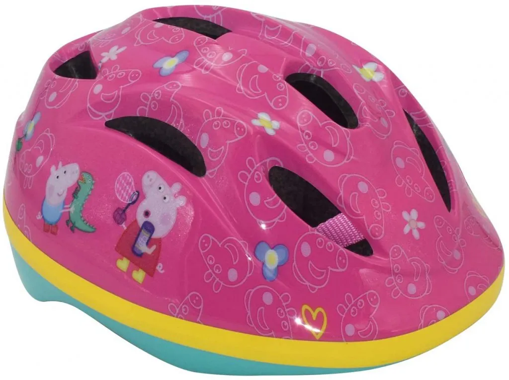 Casco Bicicleta Peppa Pig Rosa 1