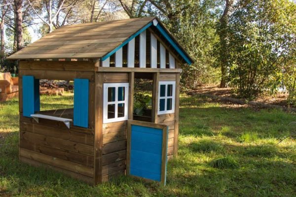 Casita de madera Masgames Lollipop Azul XL 8