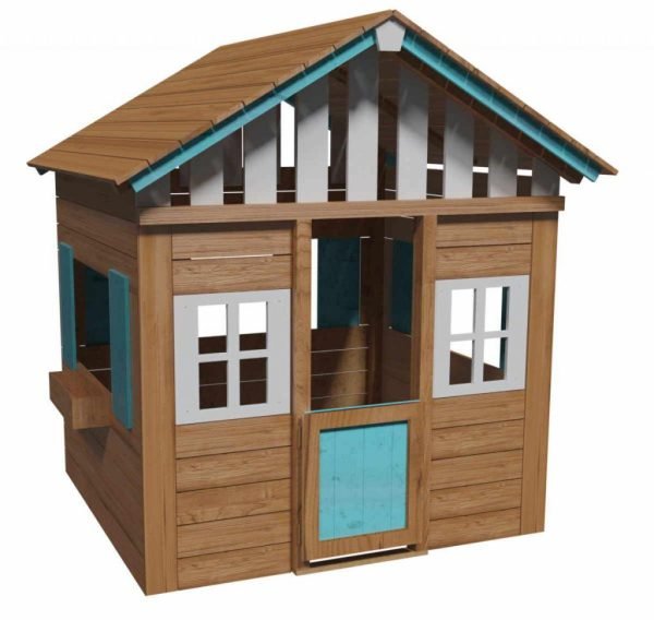 Casita de madera Masgames Lollipop Azul XL 3