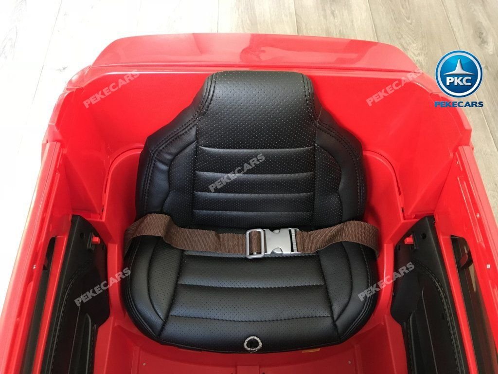 coche-bomberos-rojo-008.jpg COCHE ELÉCTRICO JEFE DE BOMBEROS ROJO 12V 2.4G 11