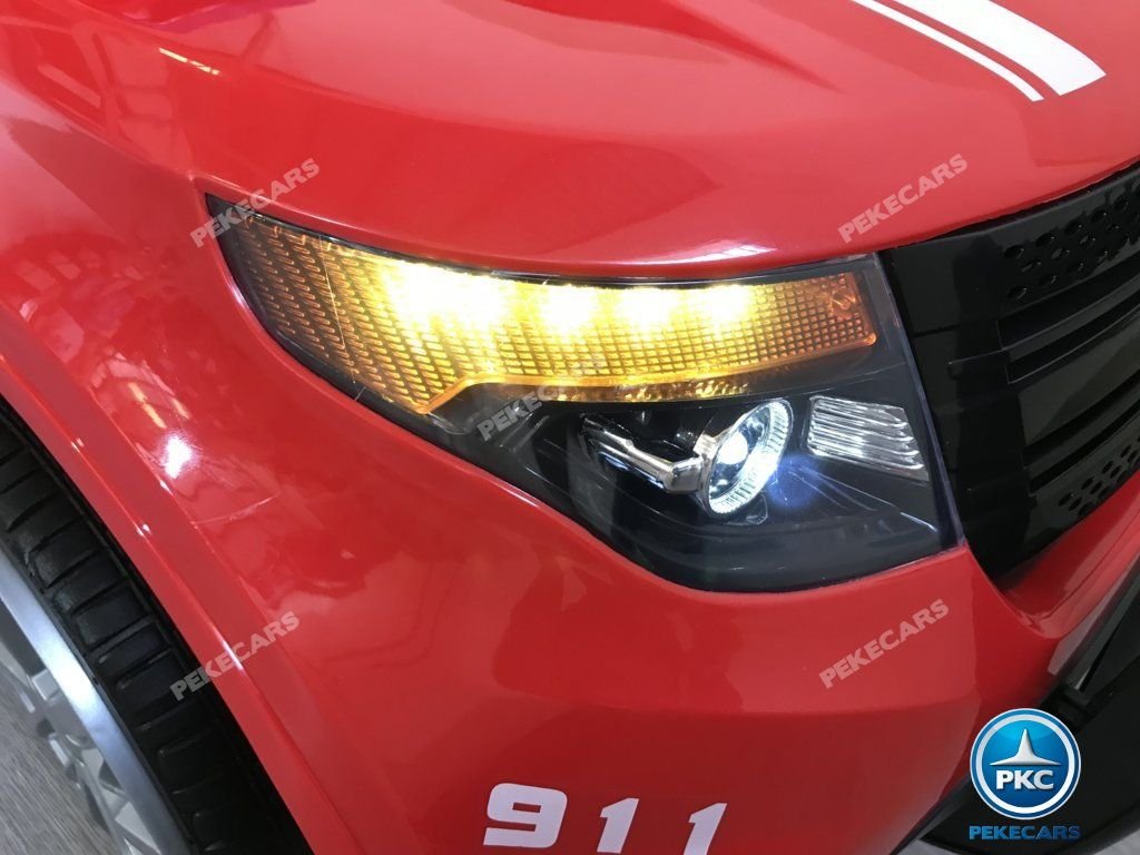 coche-bomberos-rojo-014.jpg COCHE ELÉCTRICO JEFE DE BOMBEROS ROJO 12V 2.4G 17