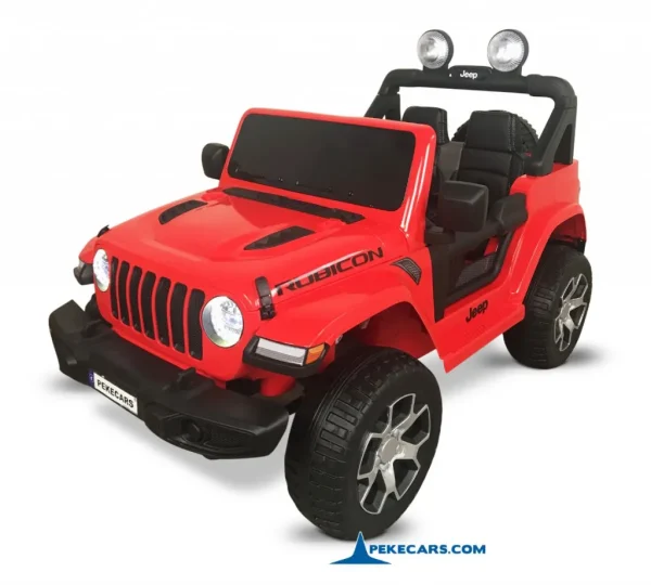 Jeep Wrangler Rubicon 12V Rojo 3