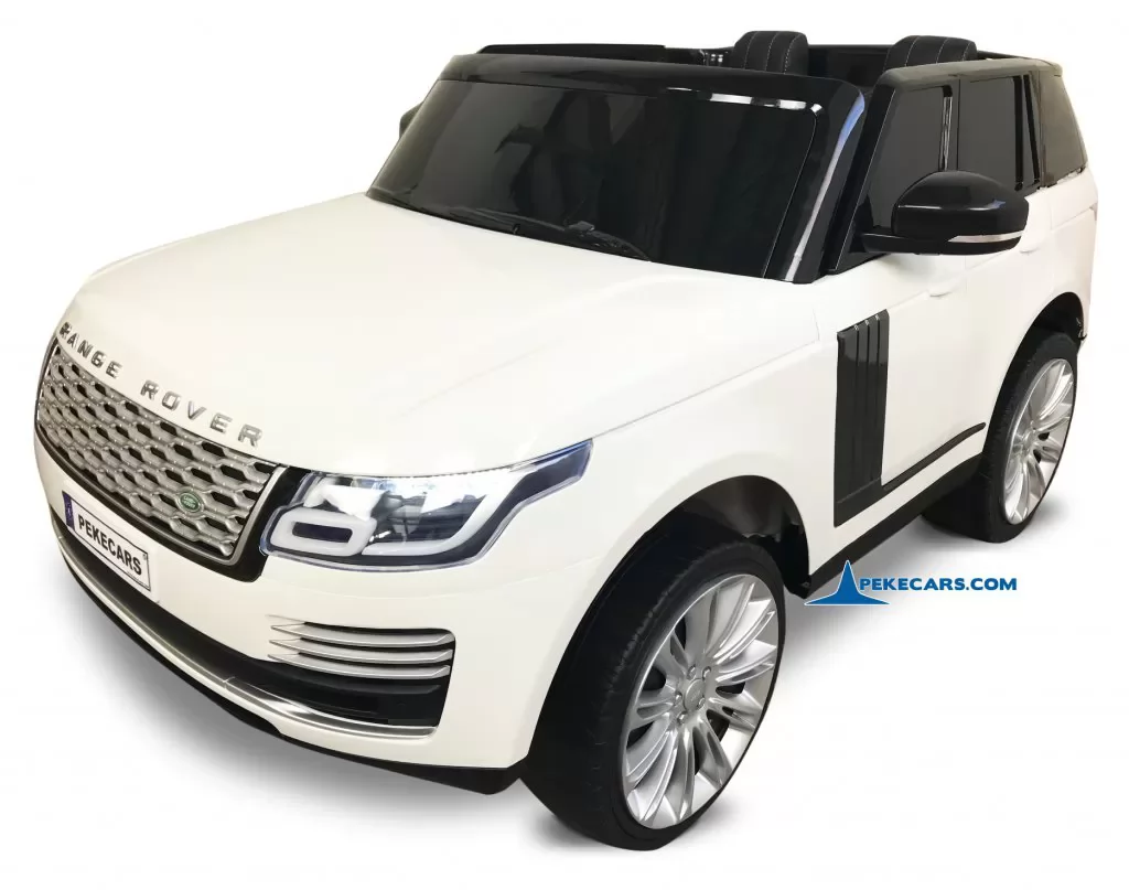 Land Rover Vogue 12V 2.4G 2 Plazas Blanco Pantalla MP4 1