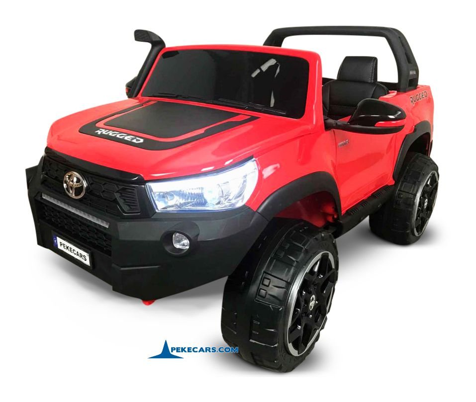 Toyota Hi-lux 12v 2.4Ghz MP4 Rojo Metalizado 2