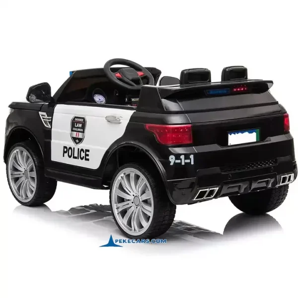 Coche de la Policia Nacional 12V 2.4G Negro 4