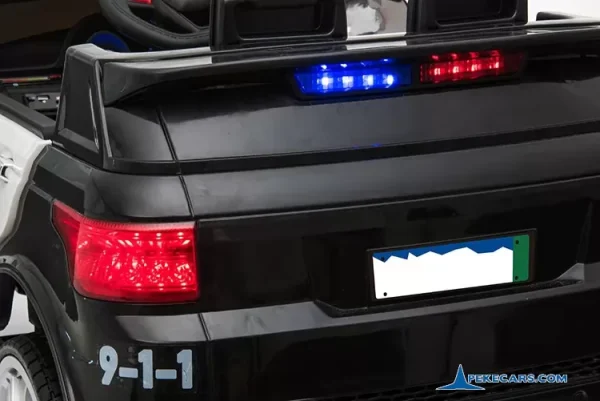 Coche de la Policia Nacional 12V 2.4G Negro 8