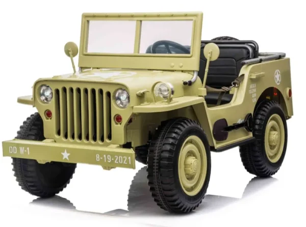 Todoterreno Willys Jeep 12V 2 Plazas Desert Fox 3