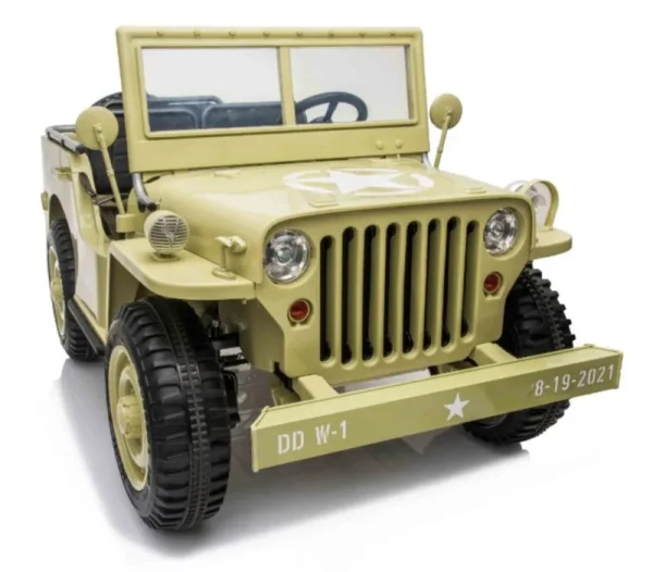 Todoterreno Willys Jeep 12V 2 Plazas Desert Fox 10