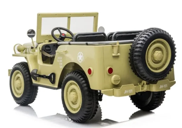 Todoterreno Willys Jeep 12V 2 Plazas Desert Fox 13