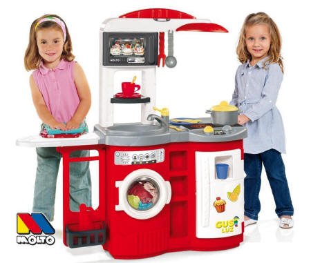 Cocinita de juguete Cook And Play Molto Roja 2