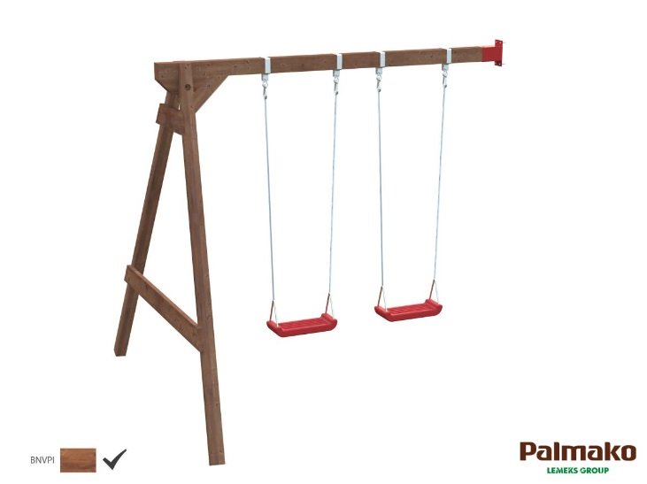 Columpio doble para Torre Jesper Palmako 1