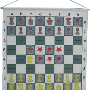 Tablero Mural Enrollable Verde