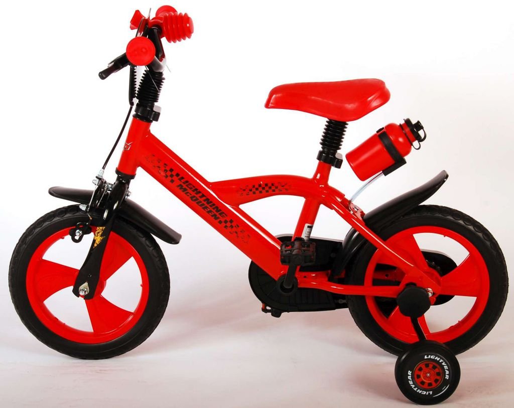 disney-cars-12-pulgadas-rojo-011.jpg Bicicleta infantil Disney Cars 12 pulgadas Rojo Piñón fijo 14