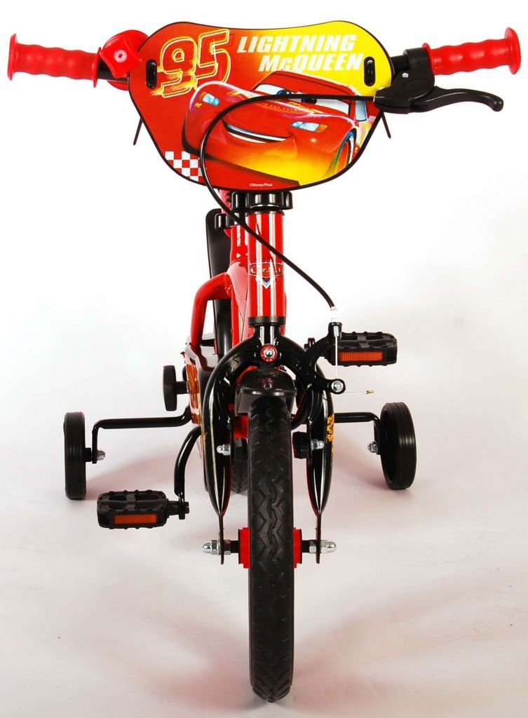 disney-cars-12-pulgadas-rojo-09.jpg Bicicleta infantil Disney Cars 12 pulgadas Rojo Piñón fijo 12