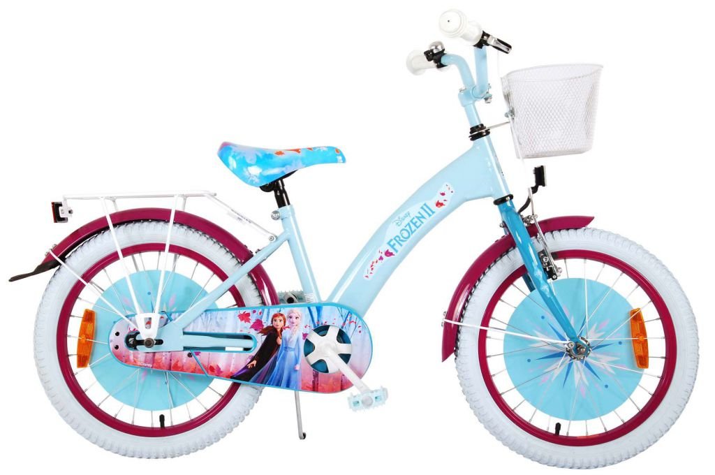 Bicicleta infantil Disney Frozen 2 18 pulgadas Azul 2