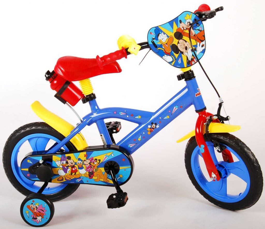 disney-mickey-12-pulgadas-rojo-02.jpg Bicicleta para niños Disney Mickey 12 pulgadas Azul Piñón fijo 5