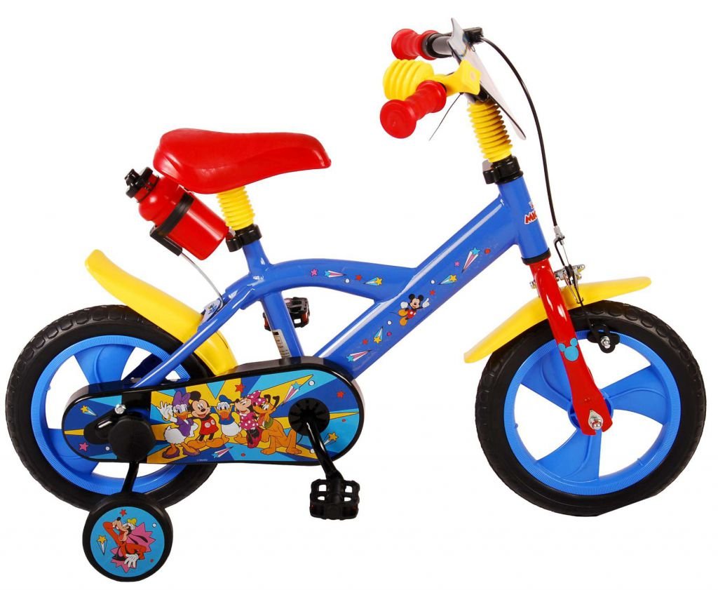 Bicicleta para niños Disney Mickey 12 pulgadas Azul Piñón fijo 2 Bicicleta para niños Disney Mickey 12 pulgadas Azul Piñón fijo 2