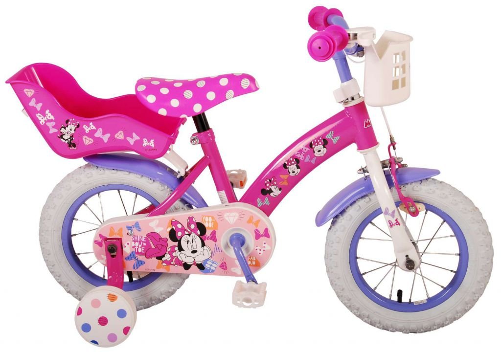 Bicicleta Infantil Disney Minnie Cutest Ever 12 pulgadas Rosa 2