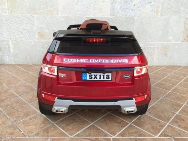 Evoque Style 12V 2.4G MP4 Rojo Metalizado 8