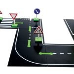 Set circuito de carretera y coches