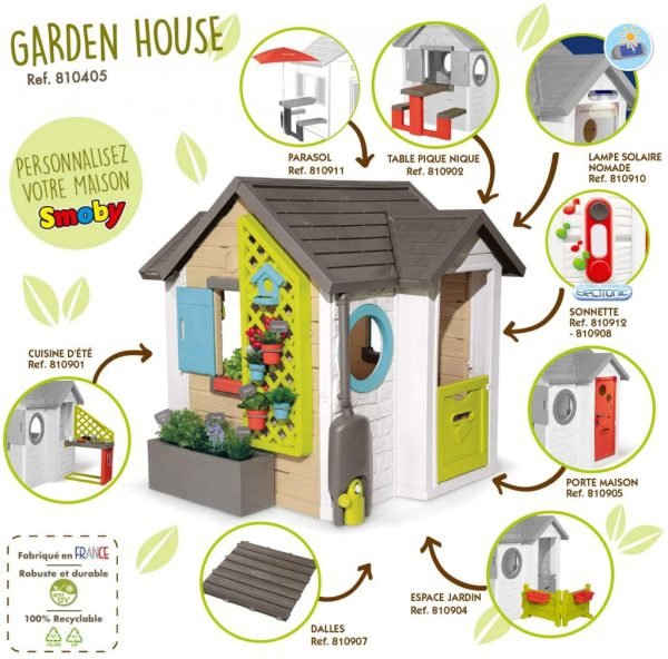 Casita Infantil Garden House 10