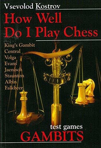 How Well Do I Play Chess: Gambits 2 How Well Do I Play Chess: Gambits 2