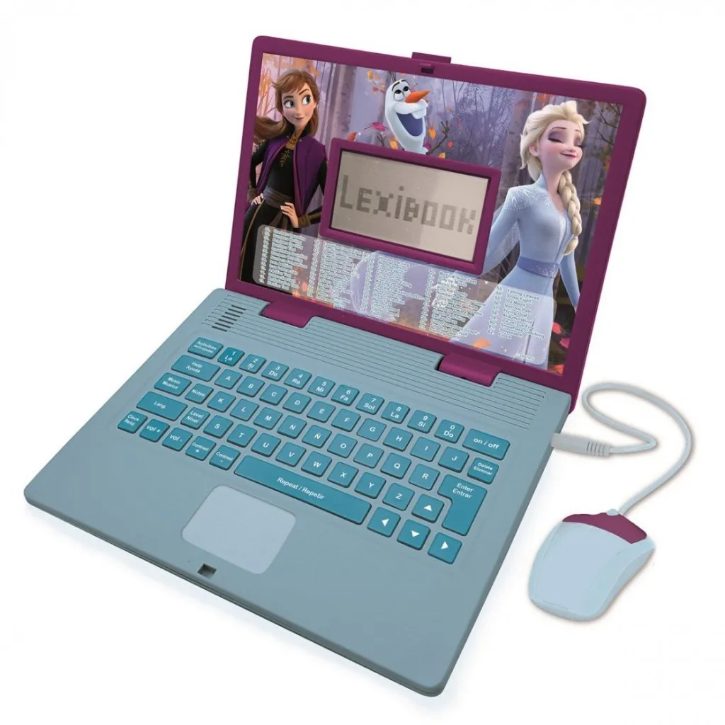 Ordenador portátil educativo y bilingüe español/inglés Frozen 2 1 Ordenador portátil educativo y bilingüe español/inglés Frozen 2 1