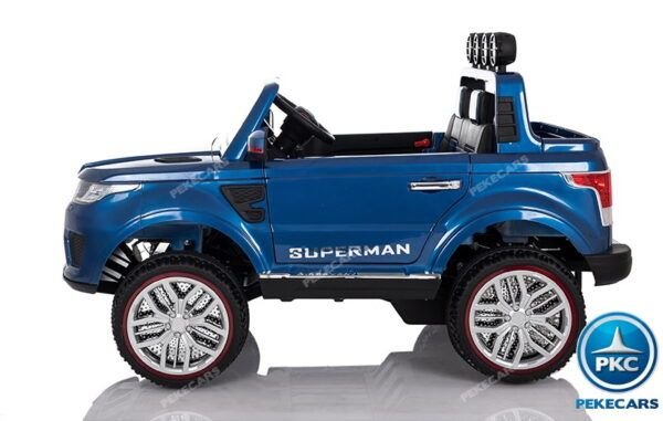 Jeep 12V 4X4 MP4 2.4G Azul Metalizado 5