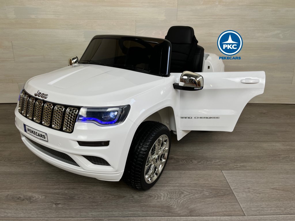 JEEP Grand Cherokee 12V en color blanco 1