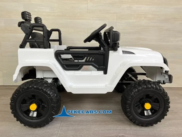 Jeep Mountain King 12V 2.4G Blanco 9