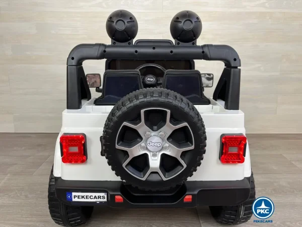 Jeep Wrangler Rubicon 12V 2.4G Blanco 9