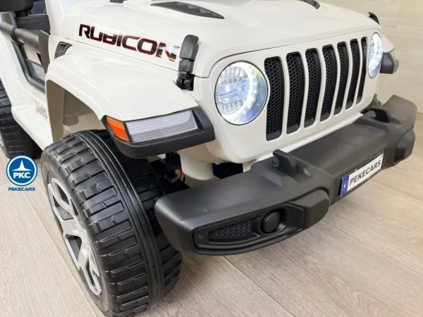 Jeep Wrangler Rubicon 12V 2.4G Blanco 12