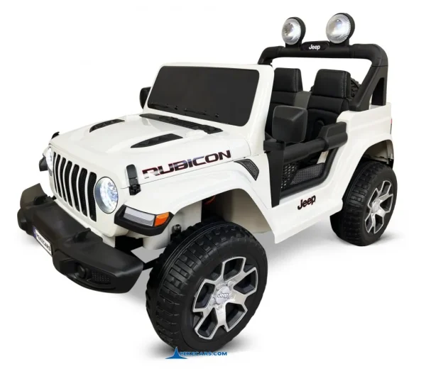 Jeep Wrangler Rubicon 12V 2.4G Blanco 3