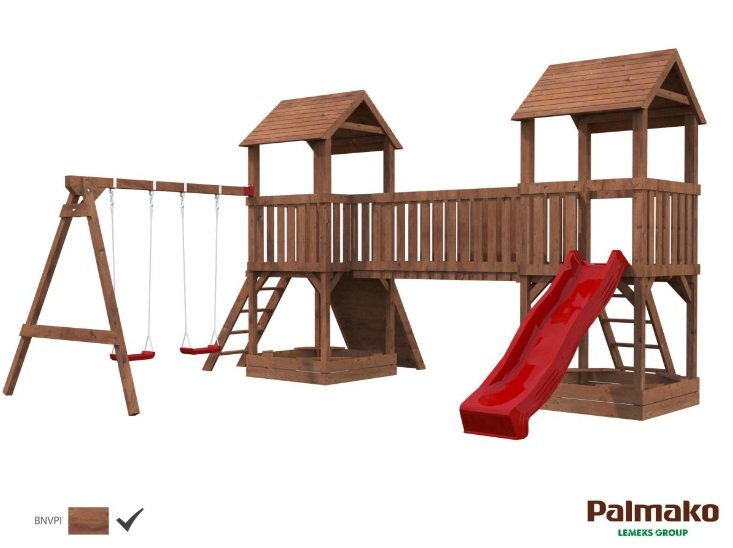 Conjunto Jesper con tobogán Palmako - Set 1 1