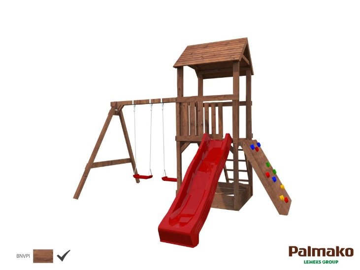 Conjunto Jesper con tobogán Palmako - Set 3 1