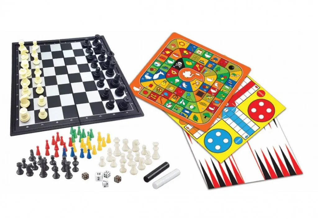 Tablero magnetico 8 juegos en 1 2