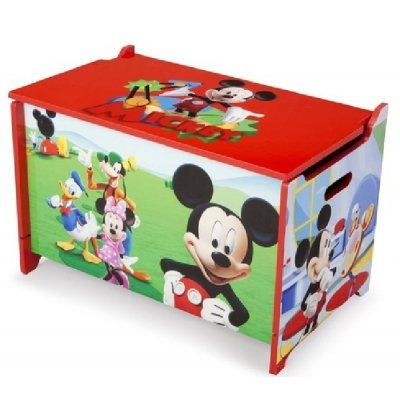 Caja de Juguetes de Madera Mickey Mouse 1
