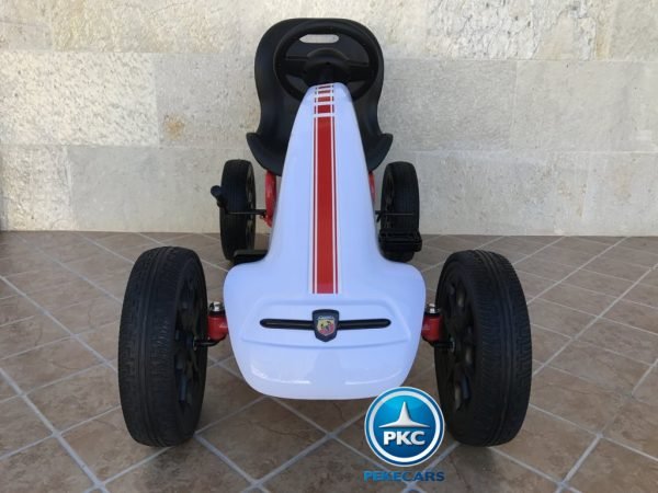 KART A PEDALES FIAT ABARTH WHITE 4