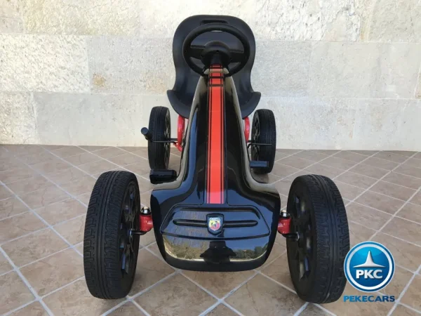 KART A PEDALES FIAT ABARTH BLACK 4