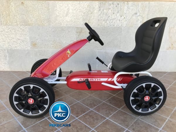 KART A PEDALES FIAT ABARTH RED 8