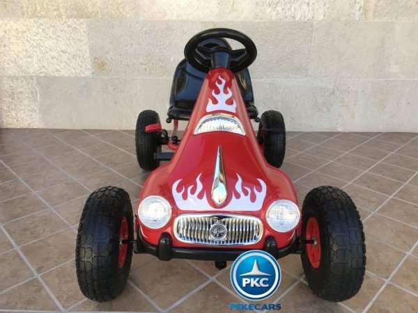 KART A PEDALES FLAME ROJO 4