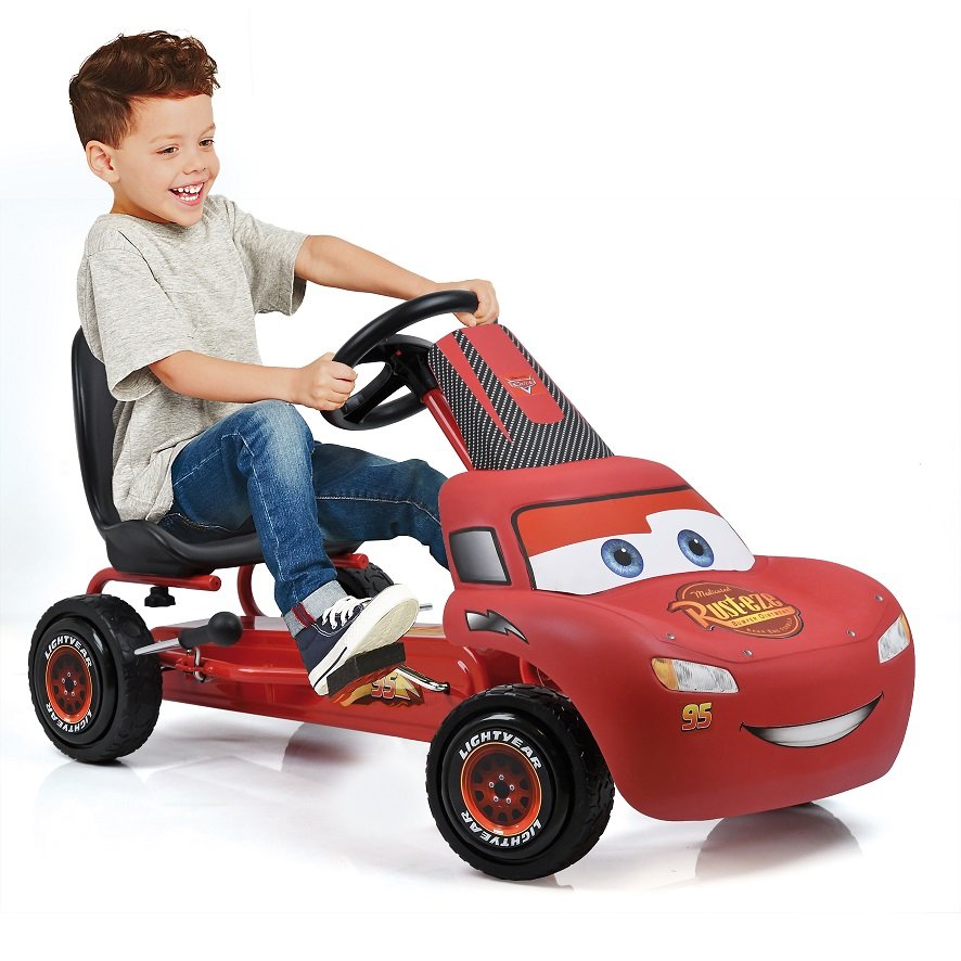 Kart a pedales Rayo McQueen de Cars 2