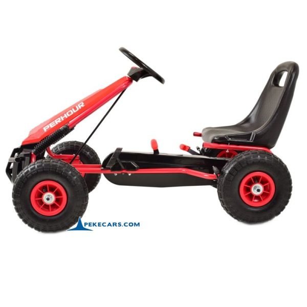 Kart a pedales PERHOUR Rojo 5