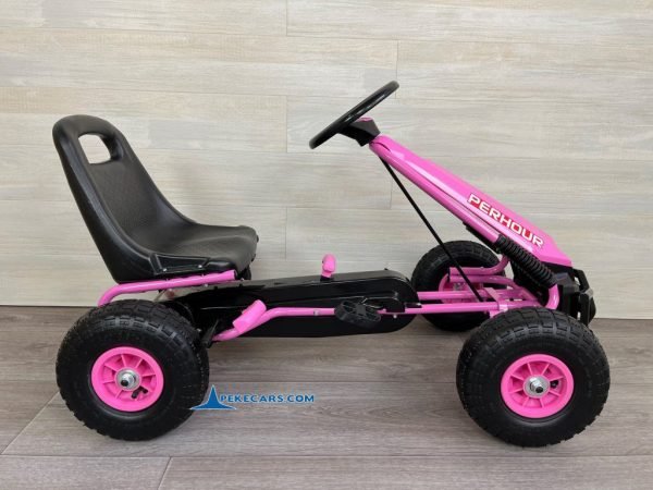 Kart a pedales PERHOUR Rosa 8